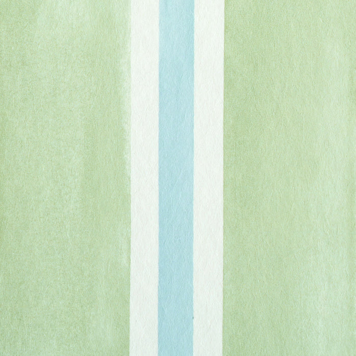 Schumacher Watercolor Stripe Leaf Wallpaper 5011570