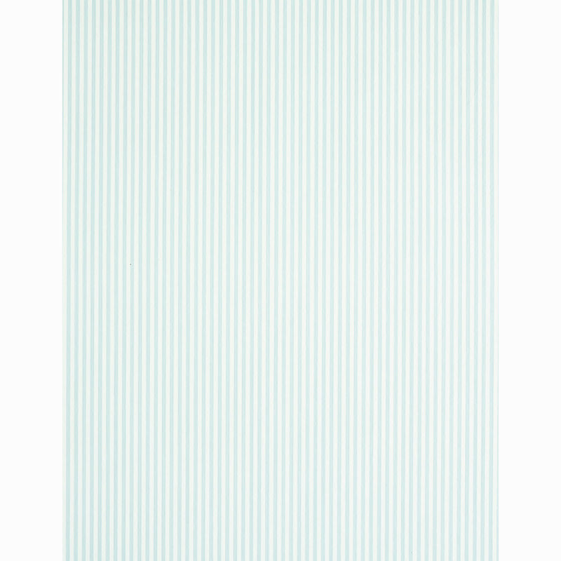 Schumacher Edwin Stripe Narrow Sky Wallpaper 5011860