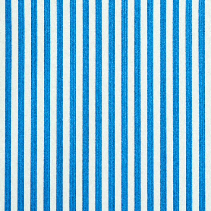 Schumacher Edwin Stripe Narrow Cobalt Wallpaper 5011866