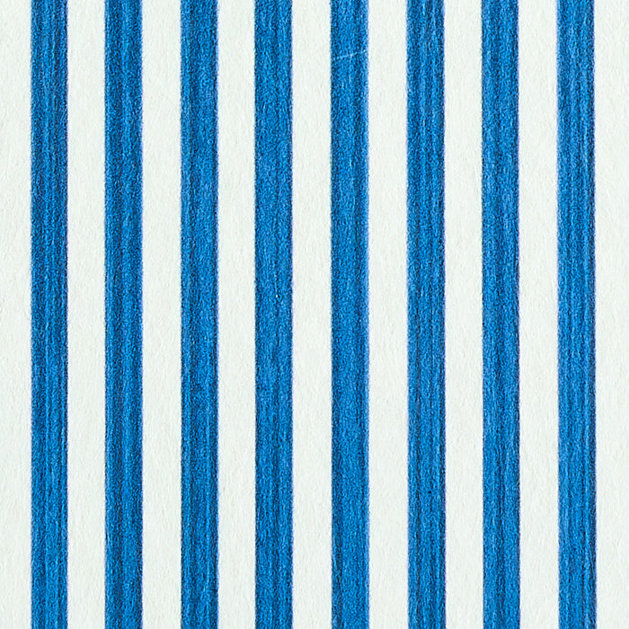 Schumacher Edwin Stripe Narrow Navy Wallpaper 5011867