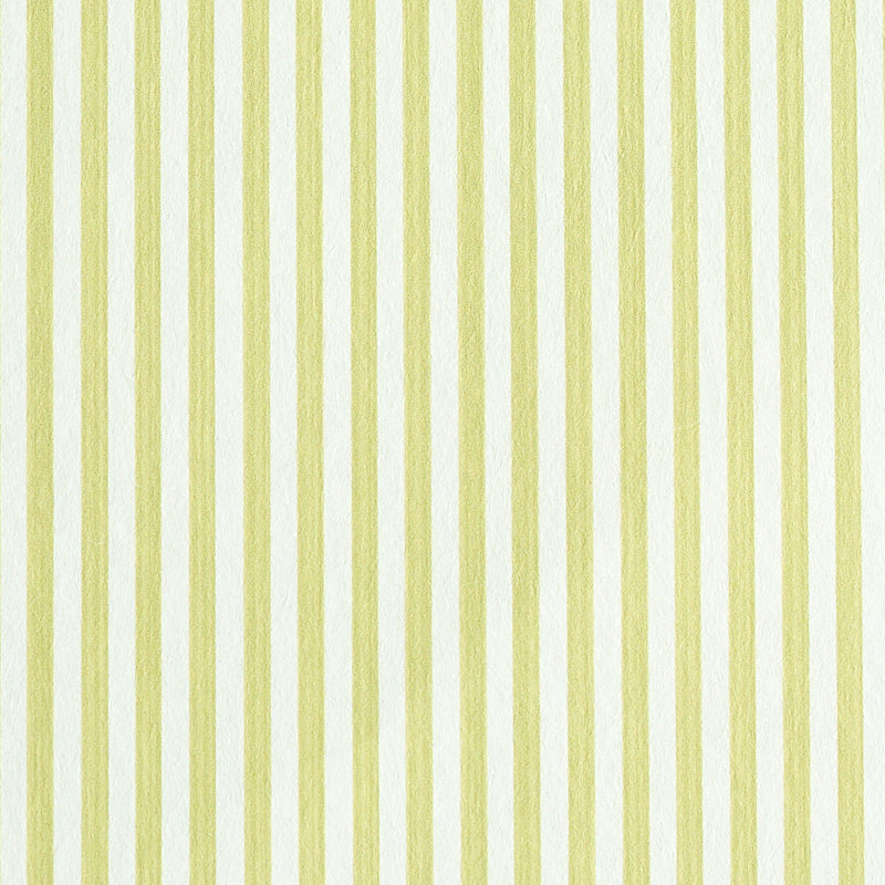 Schumacher Edwin Stripe Narrow Citron Wallpaper 5011868