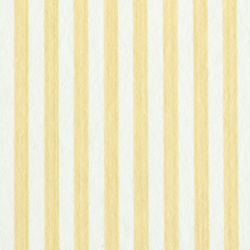 Schumacher Edwin Stripe Narrow Buttercup Wallpaper 5011870