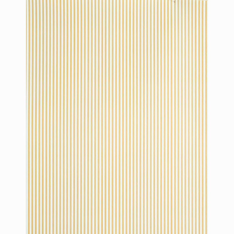 Schumacher Edwin Stripe Narrow Wheat Wallpaper 5011872