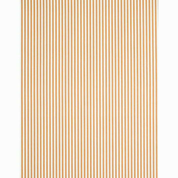 Schumacher Edwin Stripe Narrow Butternut Wallpaper 5011873