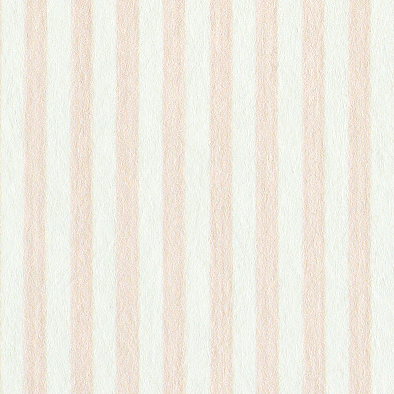 Schumacher Edwin Stripe Narrow Blush Wallpaper 5011874