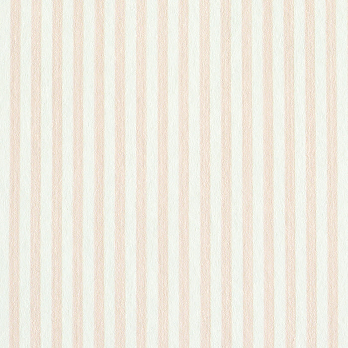 Schumacher Edwin Stripe Narrow Blush Wallpaper 5011874