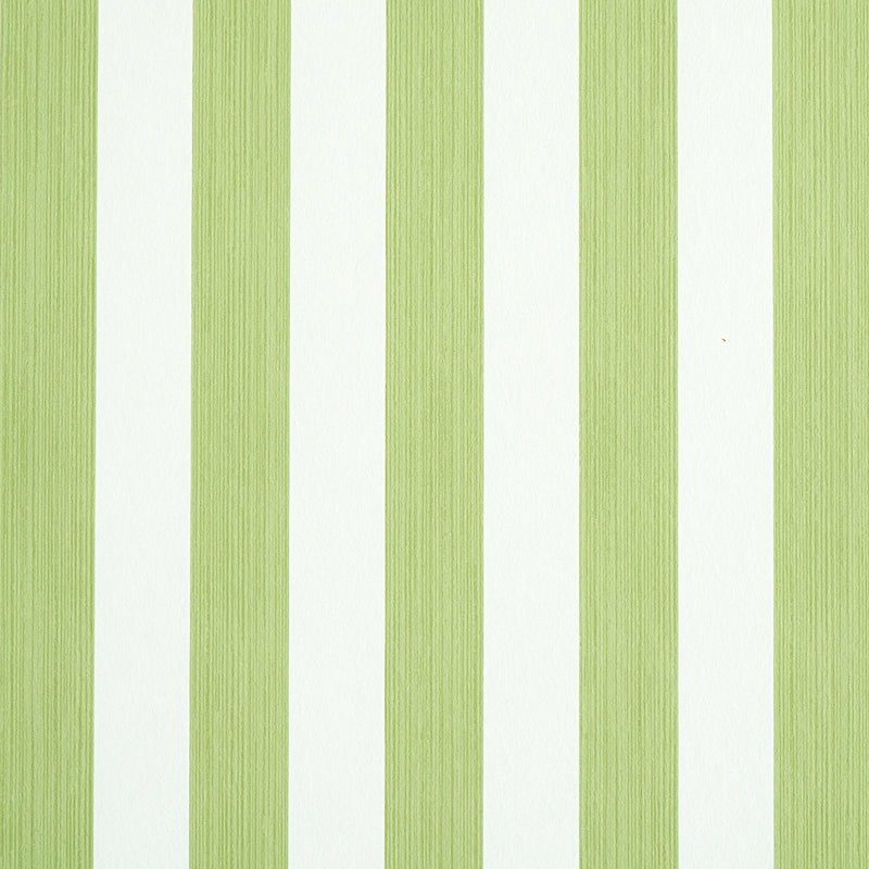 Schumacher Edwin Stripe Medium Leaf Wallpaper 5011889