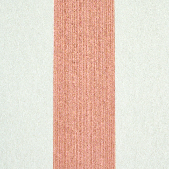 Schumacher Edwin Stripe Medium Pink Wallpaper 5011895