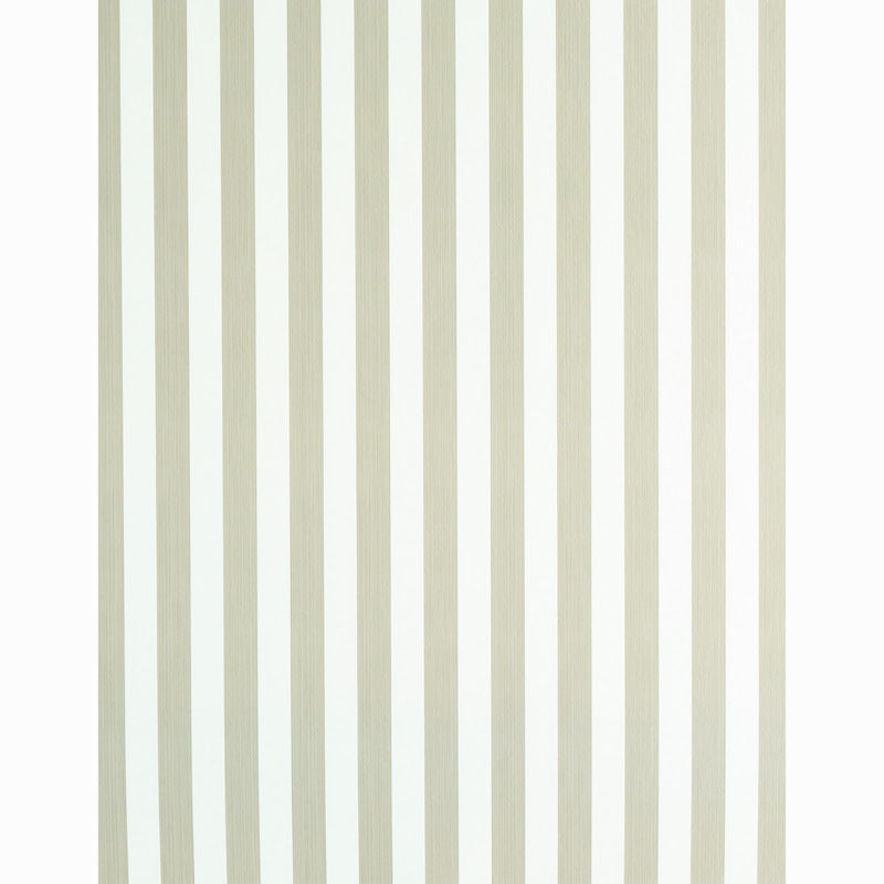 Schumacher Edwin Stripe Medium Linen Wallpaper 5011898