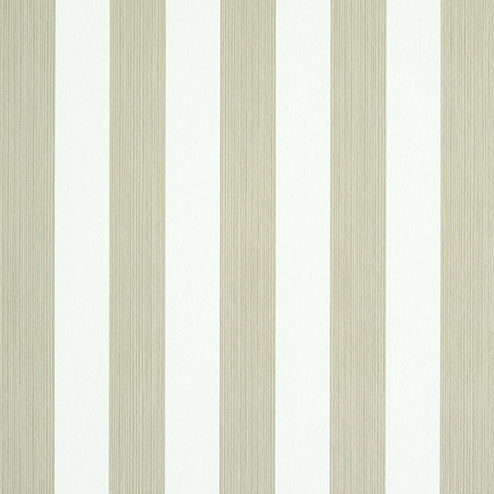 Schumacher Edwin Stripe Medium Linen Wallpaper 5011898