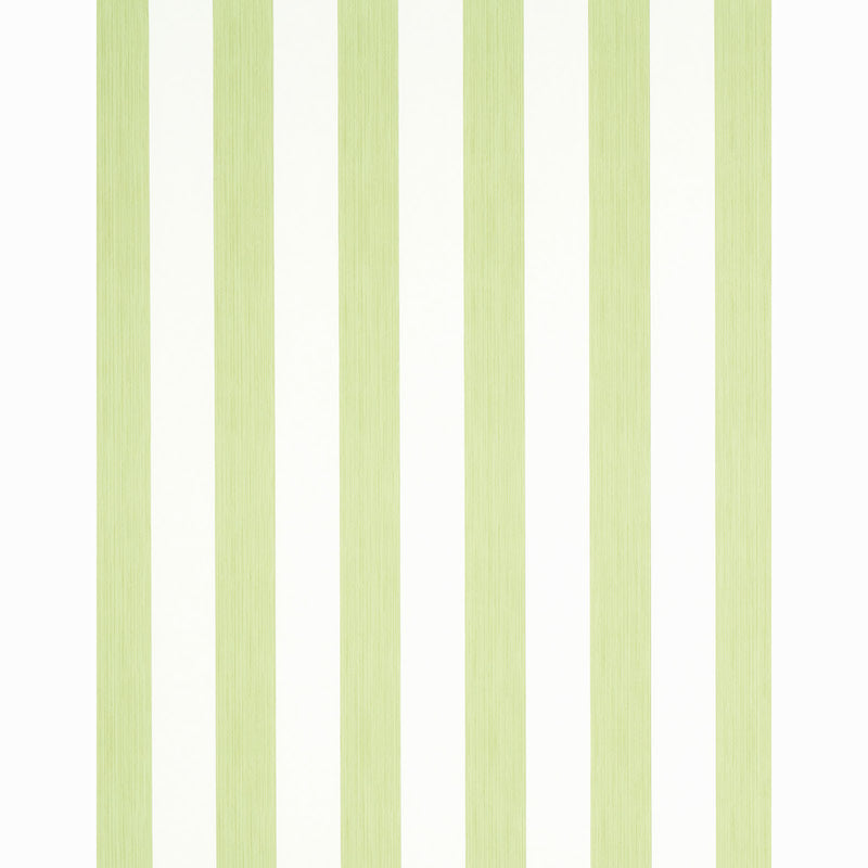 Schumacher Edwin Stripe Wide Leaf Wallpaper 5011909