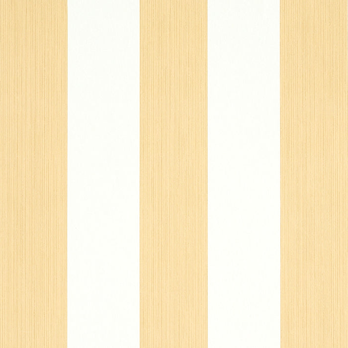 Schumacher Edwin Stripe Wide Wheat Wallpaper 5011912