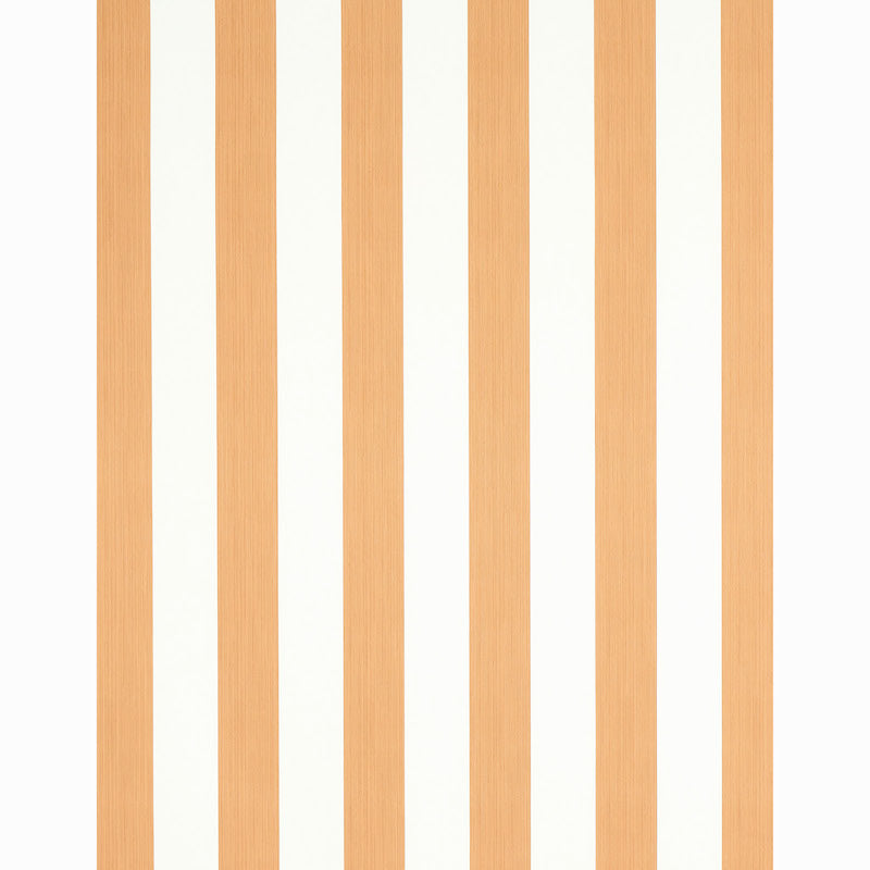 Schumacher Edwin Stripe Wide Butternut Wallpaper 5011913