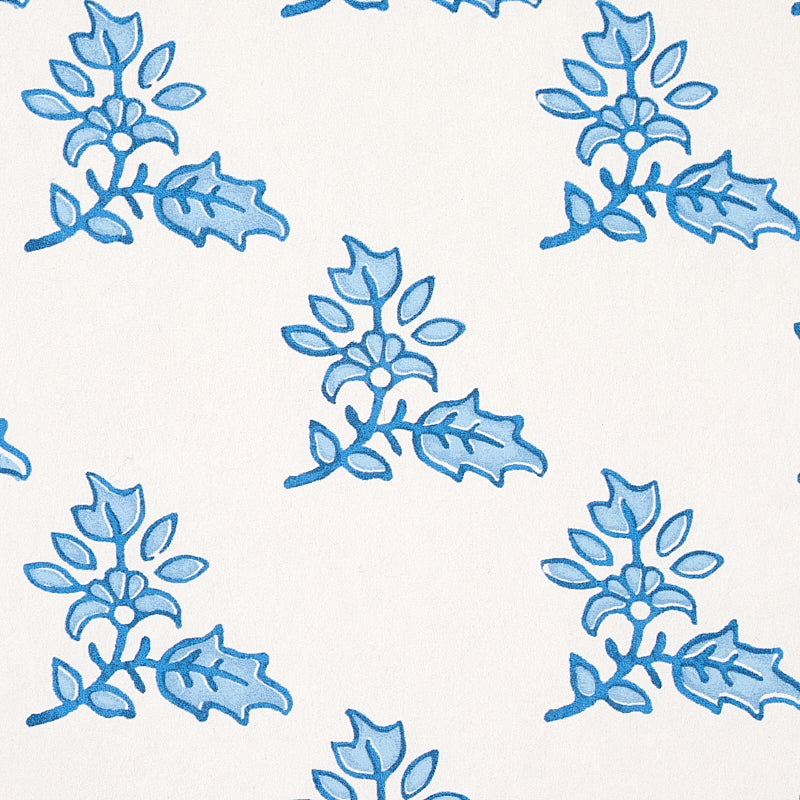 Schumacher Torbay Blue Wallpaper 5011921