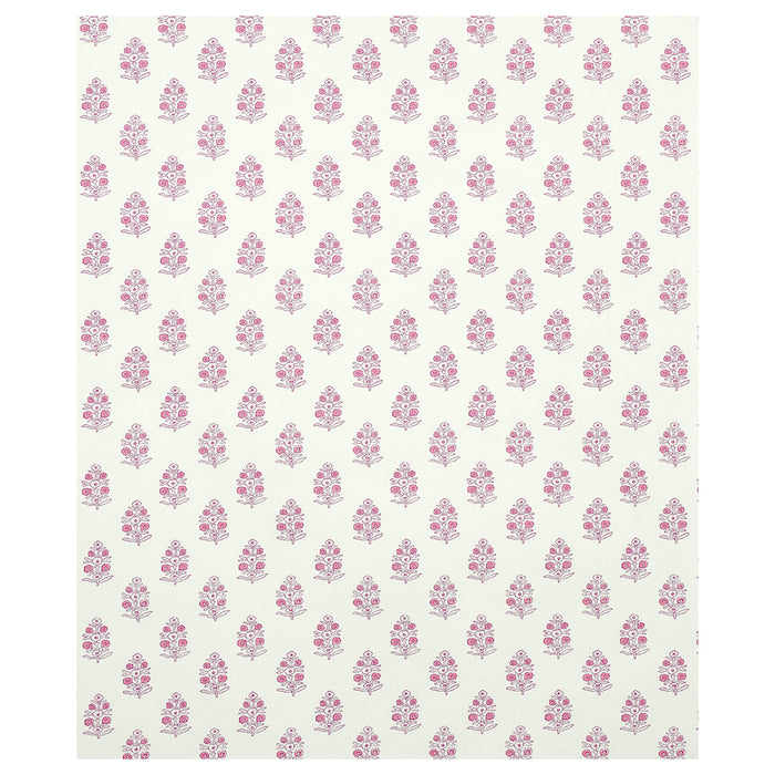 Schumacher Aditi Pink Wallpaper 5011932