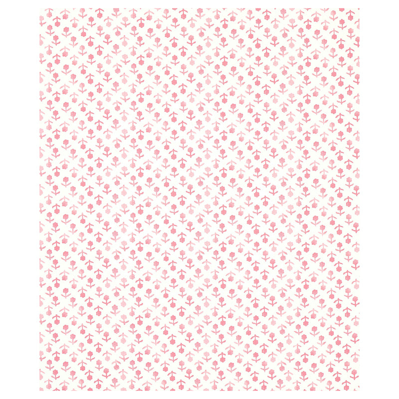 Schumacher Beatriz Pink Wallpaper 5011940