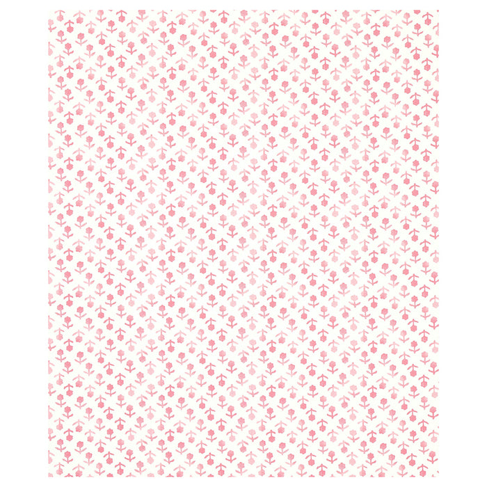 Schumacher Beatriz Pink Wallpaper 5011940