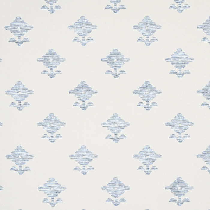 Schumacher Rubia Blue Wallpaper 5012220