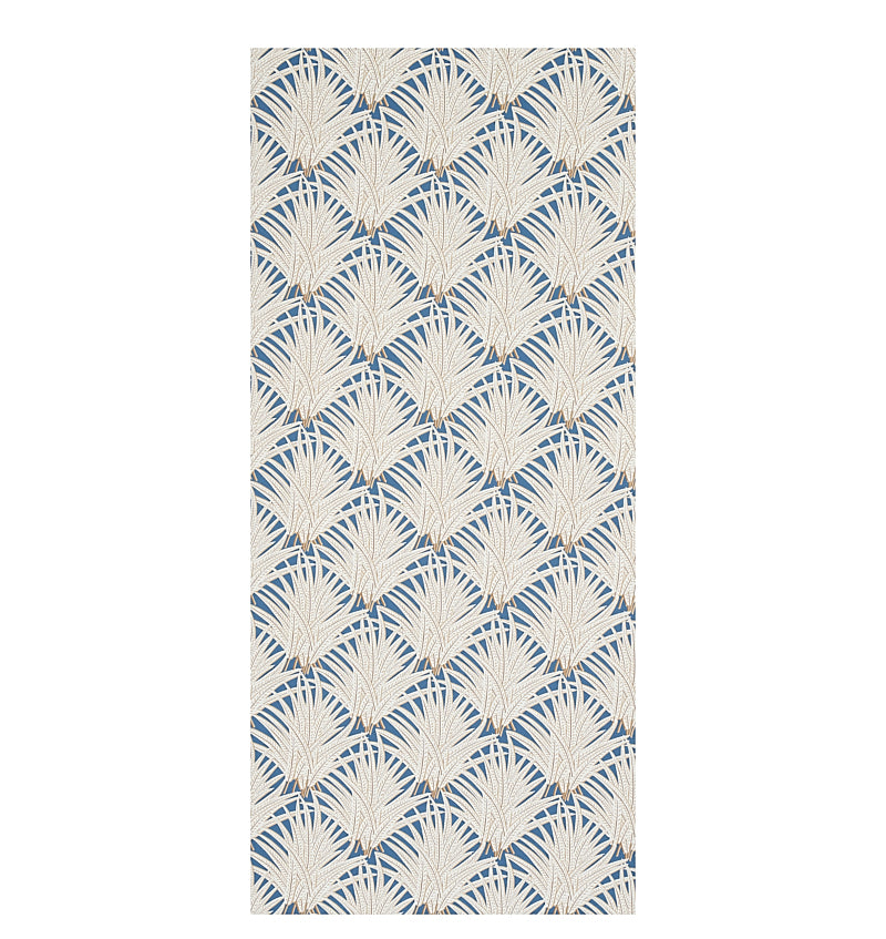 Schumacher Zenada Blue Wallpaper 5012242