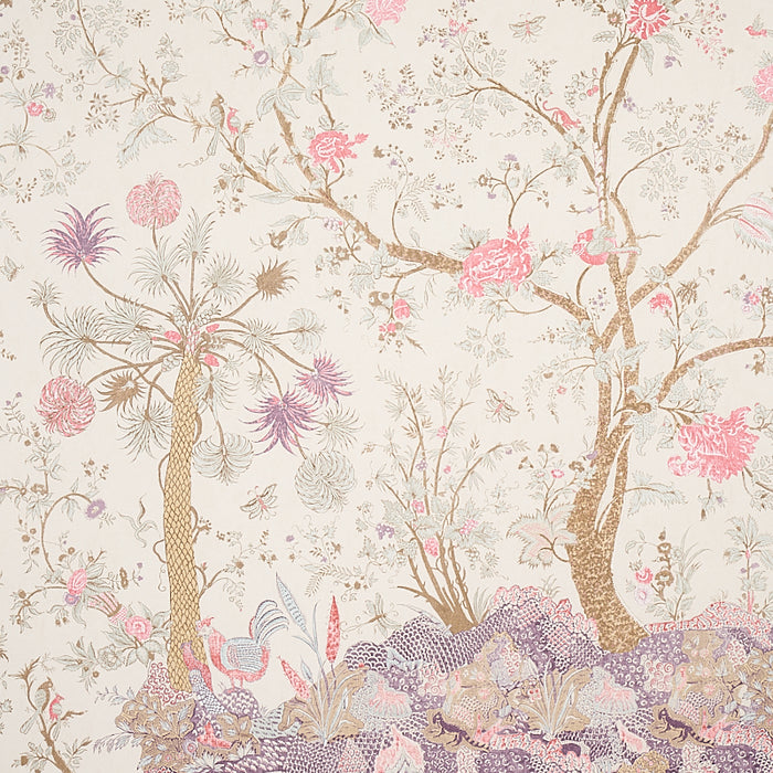 Schumacher Amaltas Panel Set Document Wallpaper 5012331