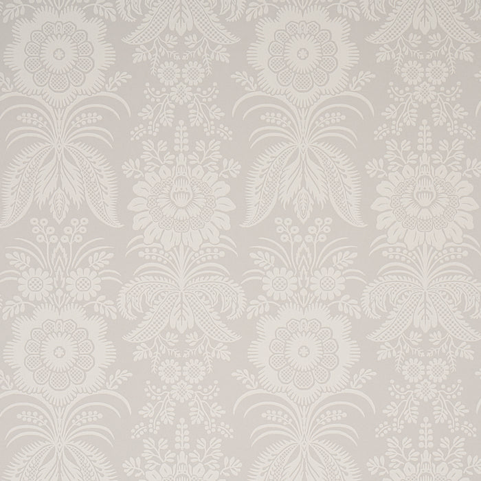 Schumacher Greta Grey Wallpaper 5012721