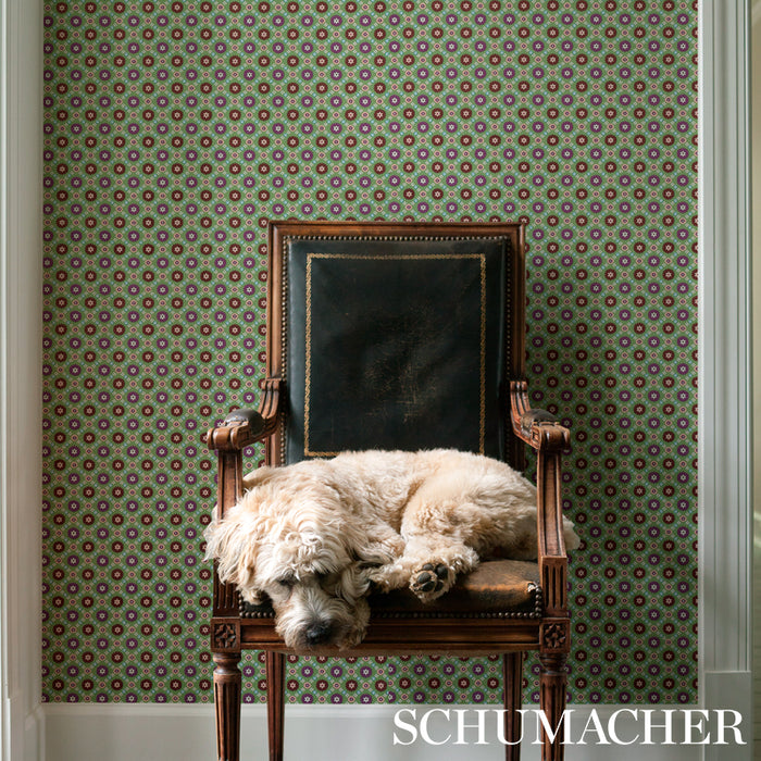 Schumacher Larissa Jade Wallpaper 5012841