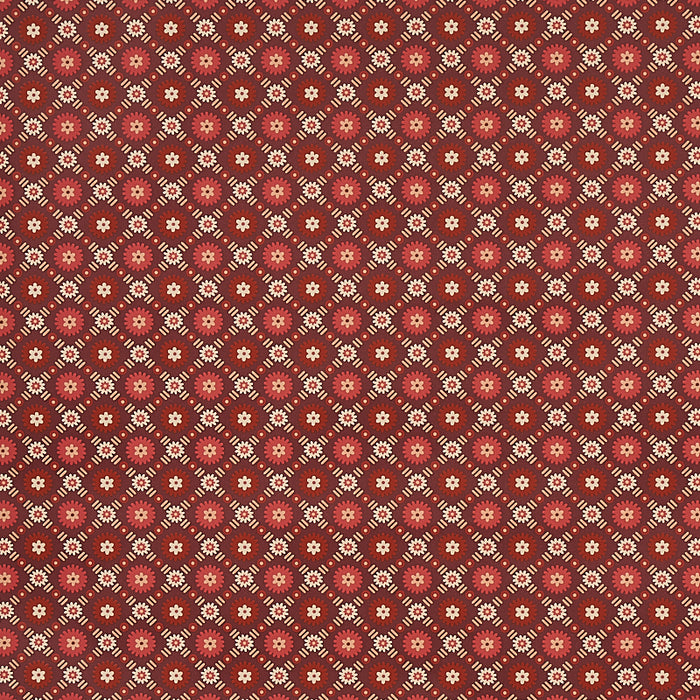 Schumacher Larissa Burgundy Wallpaper 5012842