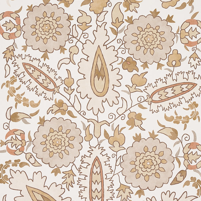 Schumacher Anatolia Natural Wallpaper 5012871