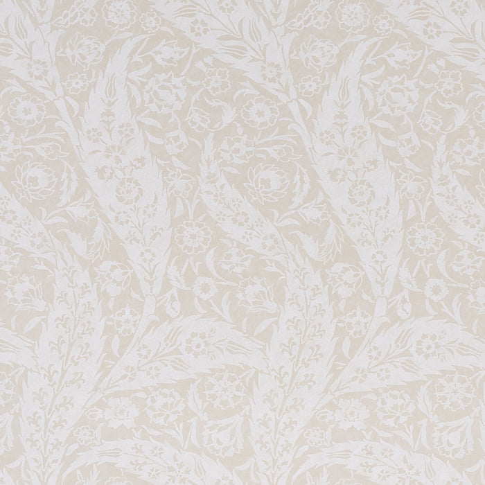 Schumacher Saz Paisley Ivory Wallpaper 5012901