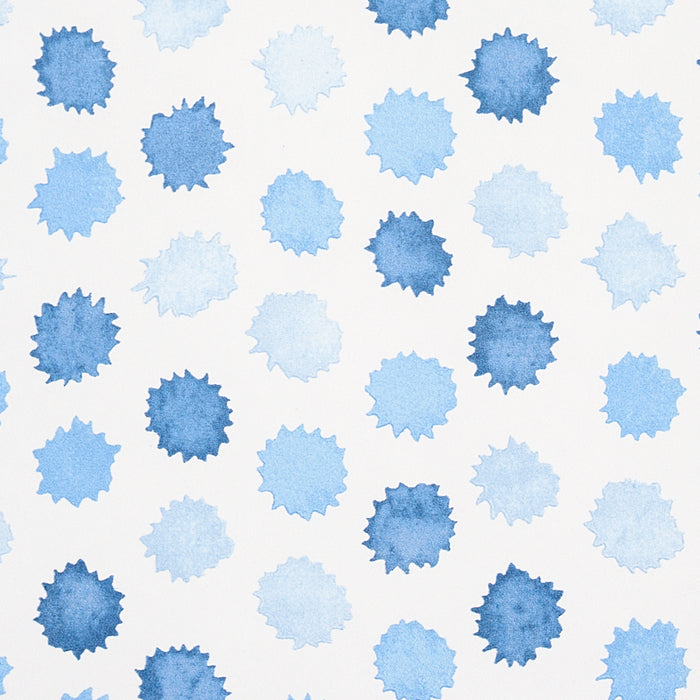 Schumacher Mini Bursts Blues Wallpaper 5013100