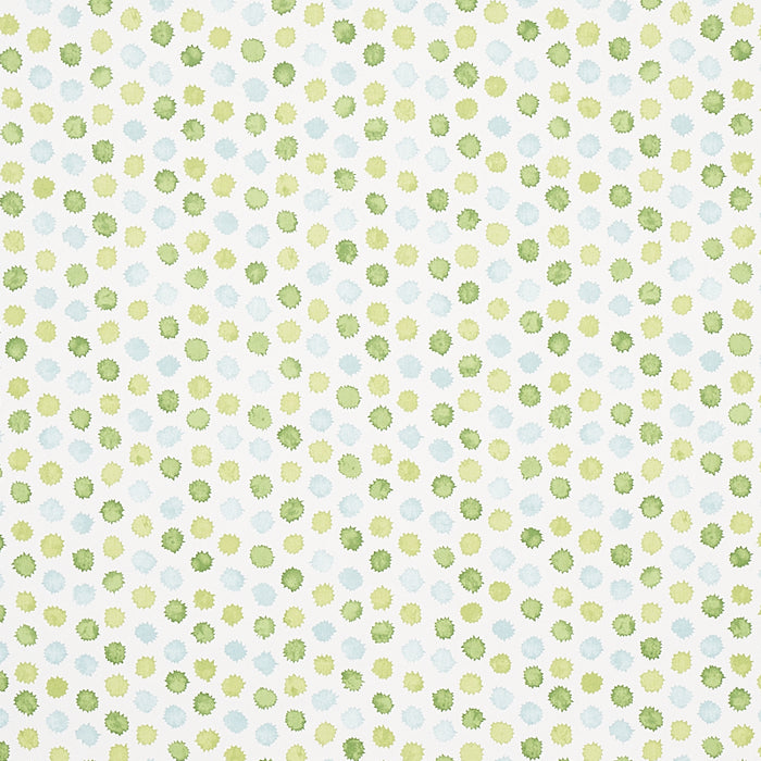 Schumacher Mini Bursts Green & Blue Wallpaper 5013102