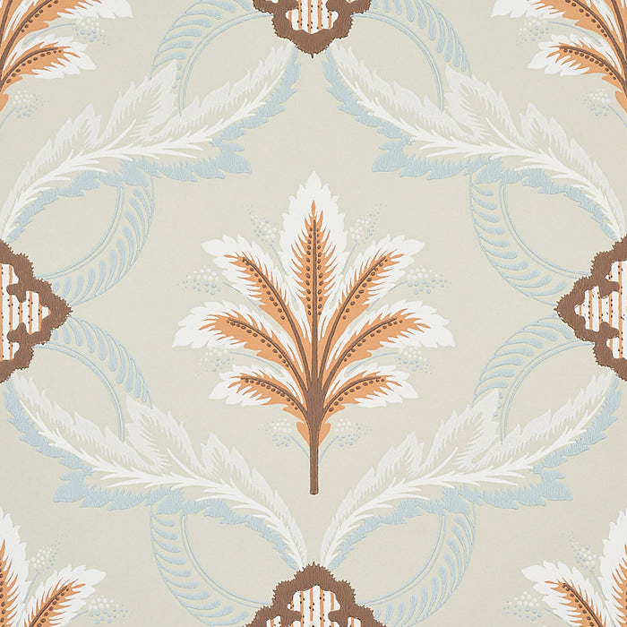 Schumacher Front Waltz Sage Wallpaper 5013150