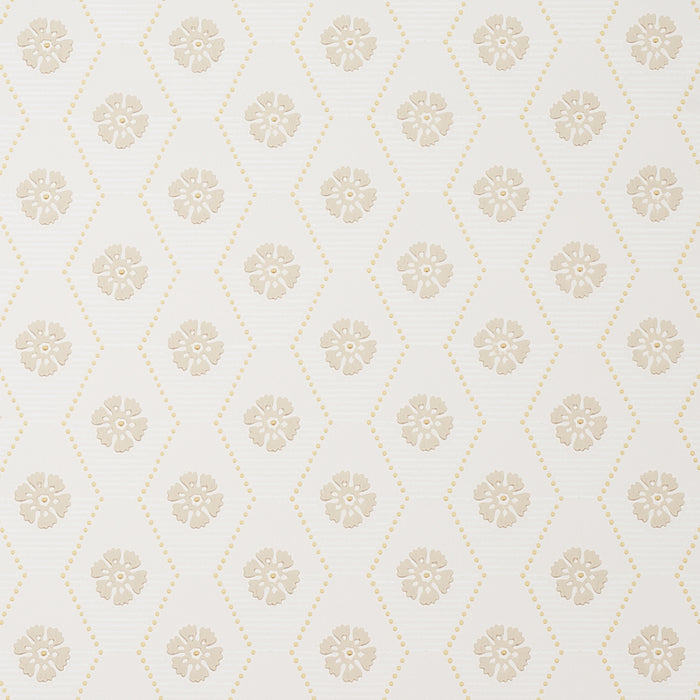 Schumacher Hive Bloom Sand Wallpaper 5013162