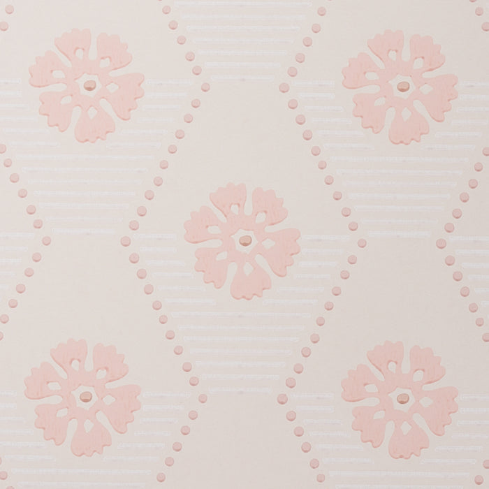 Schumacher Hive Bloom Blush Wallpaper 5013163