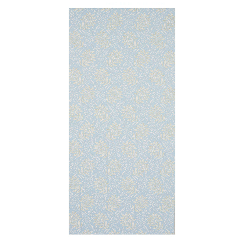 Schumacher Secret Garden Light Blue Wallpaper 5013171