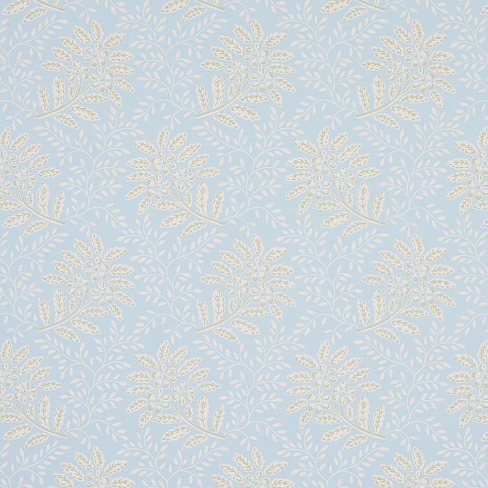 Schumacher Secret Garden Light Blue Wallpaper 5013171