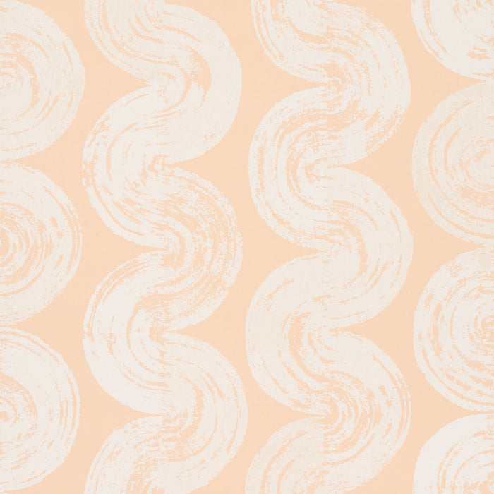 Schumacher 1975 Light Peach Wallpaper Sample 5013673