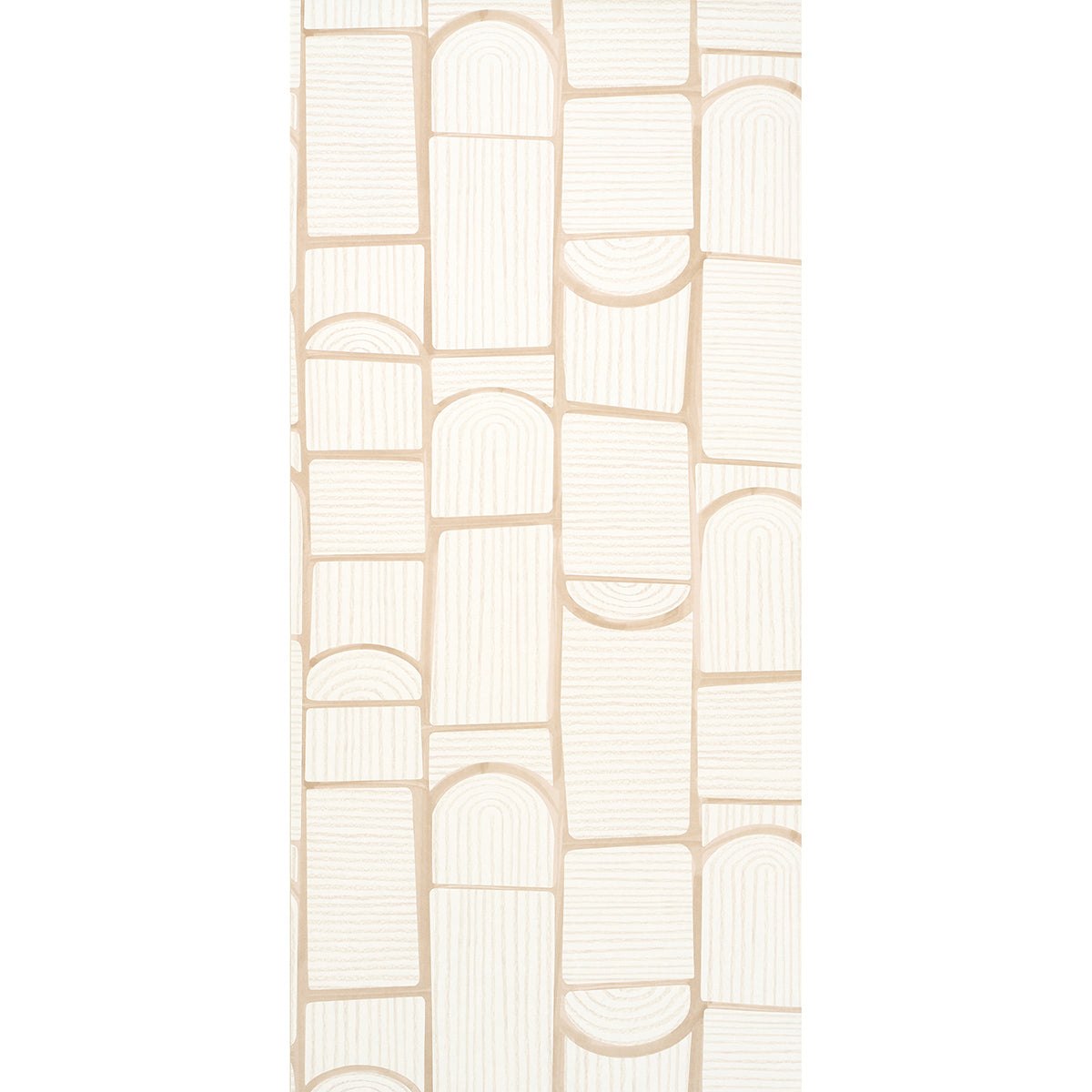 Schumacher Bloomsbury Warm White Wallpaper 5013681