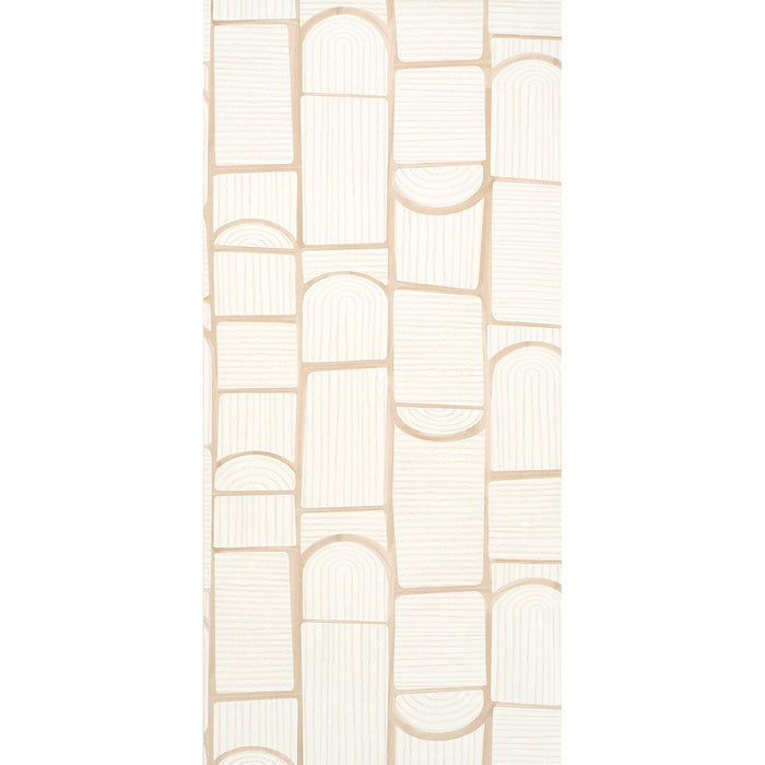 Schumacher Bloomsbury Warm White Wallpaper 5013681