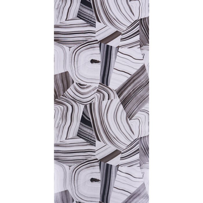 Schumacher Agate Slice Black And White Wallpaper 5013890