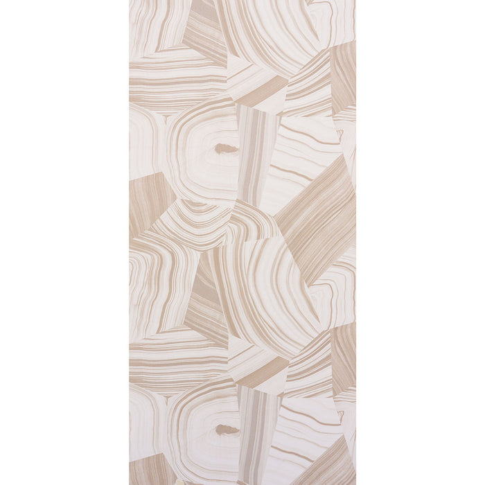 Schumacher Agate Slice Light Neutral Wallpaper 5013892