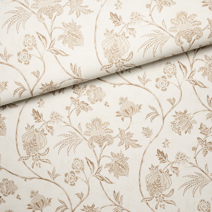 Schumacher Chinoiserie Vine Neutral Wallpaper 5014352