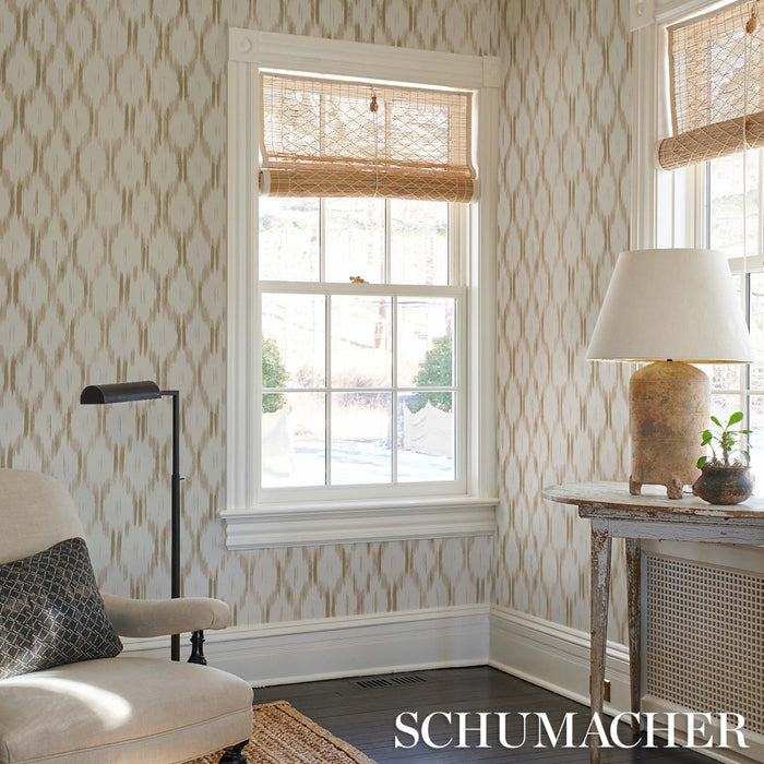 Schumacher Santa Monica Neutral Wallpaper 5014371