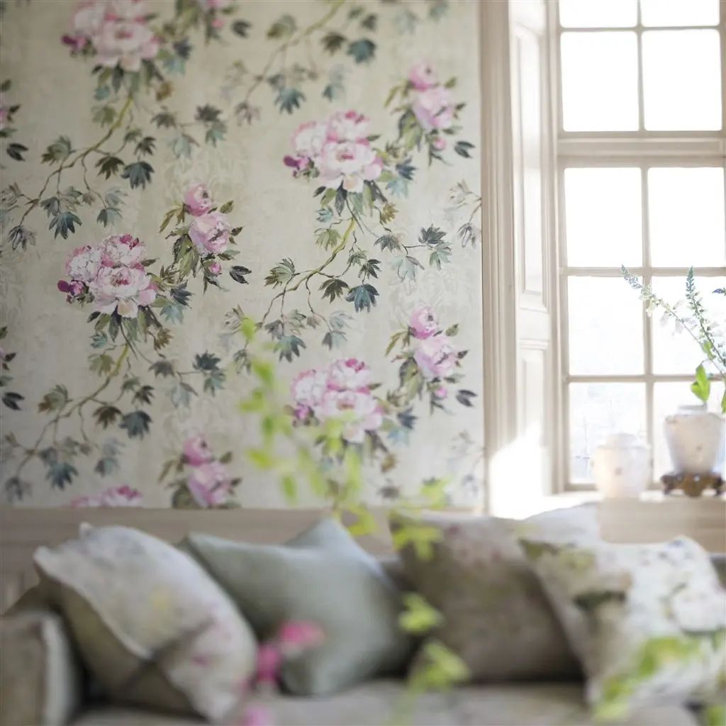 Designers Guild Floreale Natural Wallpaper PDG673/01