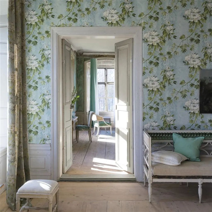 Designers Guild Floreale Celadon Wallpaper PDG673/02