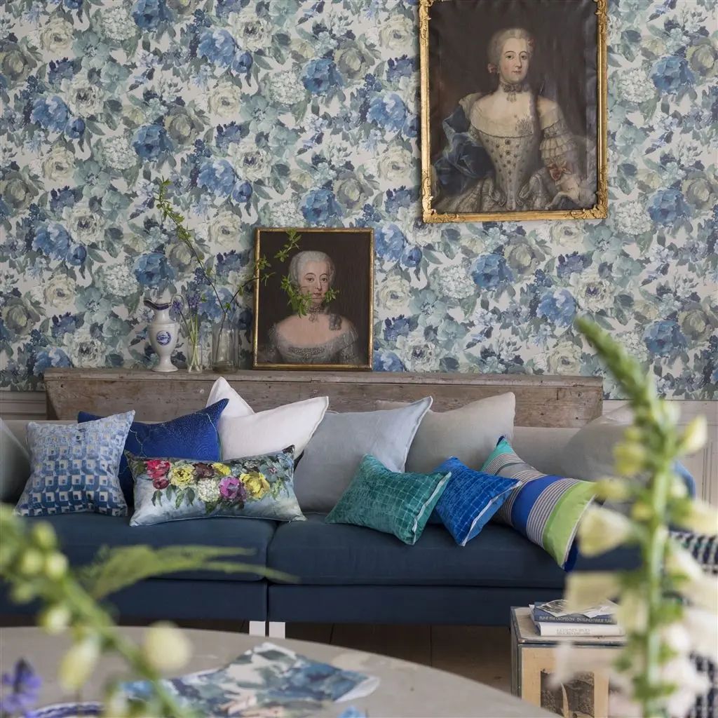 Designers Guild Roseto Celadon Wallpaper PDG675/01