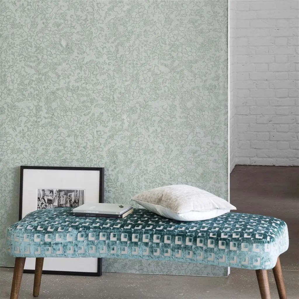 Designers Guild Filigrana Steel Wallpaper PDG684/08