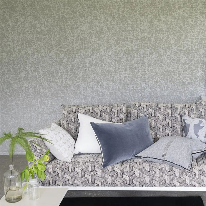 Designers Guild Boratti Charcoal Wallpaper PDG682/06