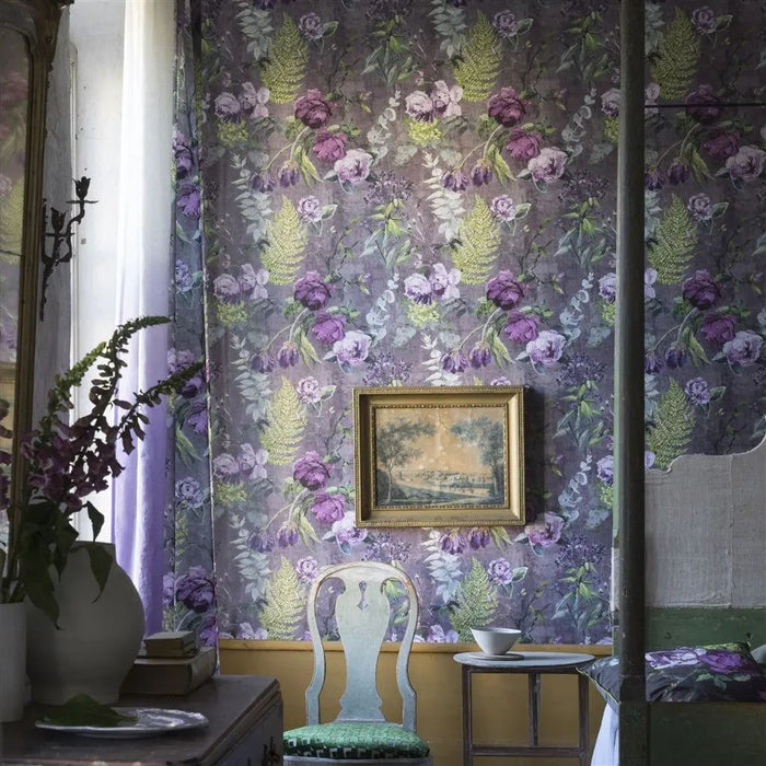 Designers Guild Tulipani Amethyst Wallpaper PDG678/02