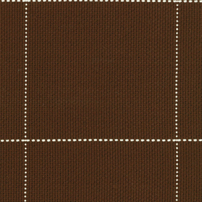 Schumacher Aquitane Brown Fabric Sample 50672